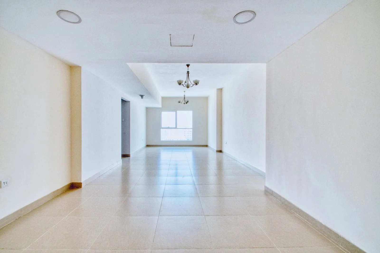 Empty, clean interior prepared for move-in or move-out